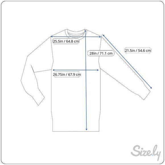 Vintage Bike Blank Sweatshirt Mens Size 2XL Blue 90s Made In USA - Picture 4 of 4